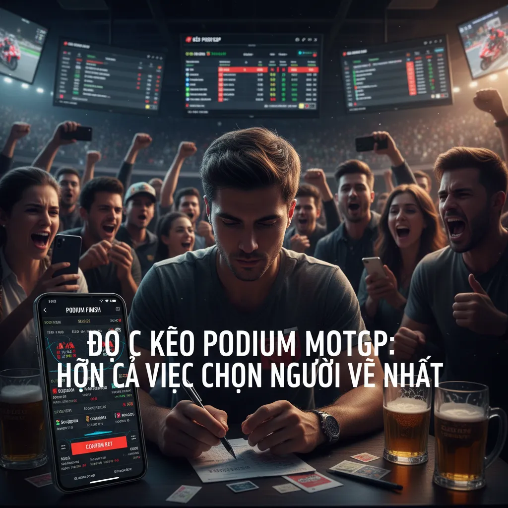 Đọc Vị Kèo Podium MotoGP: Hơn Cả Việc Chọn Người Về Nhất